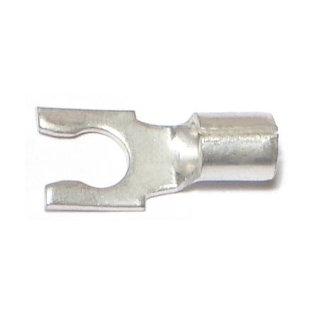 Midwest Fastener Fork Terminal, 10 AWG, Bare Insulated, 20 PK 70113